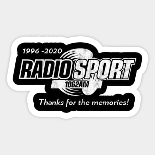 Radio Sport New Zealand Sticker